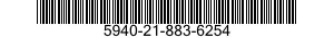 5940-21-883-6254 TERMINAL,FEEDTHRU 5940218836254 218836254