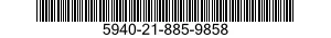 5940-21-885-9858 CONTACT STRIP,RADIO FREQUENCY GROUNDING 5940218859858 218859858