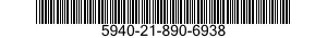 5940-21-890-6938 TERMINAL,FEEDTHRU 5940218906938 218906938