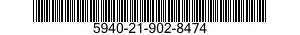 5940-21-902-8474 TERMINAL,FEEDTHRU 5940219028474 219028474