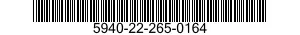 5940-22-265-0164 TERMINAL BOARD 5940222650164 222650164