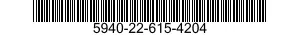 5940-22-615-4204 SPLICE,CONDUCTOR 5940226154204 226154204