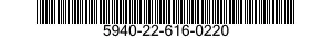 5940-22-616-0220 TERMINAL,LUG 5940226160220 226160220