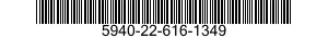 5940-22-616-1349 TERMINAL,STUD 5940226161349 226161349