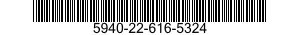 5940-22-616-5324 TERMINAL,LUG 5940226165324 226165324