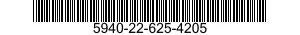 5940-22-625-4205 HOLDER,MARKER STRIP,TERMINAL BOARD 5940226254205 226254205