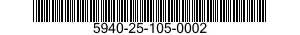 5940-25-105-0002 SPLICE,CONDUCTOR 5940251050002 251050002