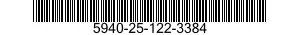 5940-25-122-3384 FERRULE,ELECTRICAL CONDUCTOR 5940251223384 251223384