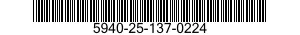 5940-25-137-0224 TERMINAL,QUICK DISCONNECT 5940251370224 251370224