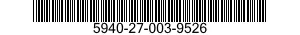 5940-27-003-9526 ADAPTER,BATTERY TERMINAL 5940270039526 270039526