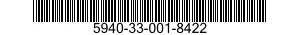 5940-33-001-8422 TERMINAL,TAPER PIN,ELECTRICAL 5940330018422 330018422