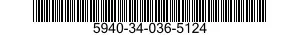 5940-34-036-5124 TERMINAL BOARD 5940340365124 340365124