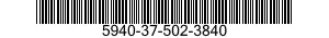 5940-37-502-3840 TERMINAL STRIP,GROUNDING 5940375023840 375023840