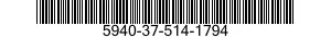 5940-37-514-1794 CONTACT STRIP,RADIO FREQUENCY GROUNDING 5940375141794 375141794