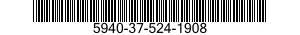 5940-37-524-1908 TERMINAL,STUD 5940375241908 375241908