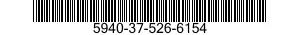 5940-37-526-6154 TERMINAL STRIP,GROUNDING 5940375266154 375266154