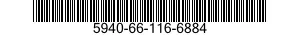 5940-66-116-6884 TERMINAL STRIP,GROUNDING 5940661166884 661166884
