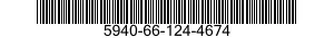 5940-66-124-4674 TERMINAL STRIP,GROUNDING 5940661244674 661244674