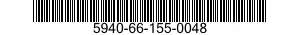 5940-66-155-0048 TERMINAL,LUG 5940661550048 661550048