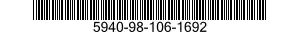 5940-98-106-1692 TERMINAL,LUG 5940981061692 981061692