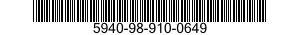 5940-98-910-0649  5940989100649 989100649