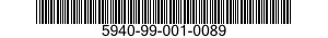 5940-99-001-0089 TERMINAL,TAPER PIN,ELECTRICAL 5940990010089 990010089