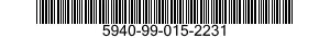 5940-99-015-2231 TERMINAL,FEEDTHRU 5940990152231 990152231