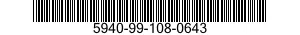 5940-99-108-0643  5940991080643 991080643