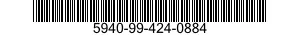 5940-99-424-0884 TERMINAL STRIP,GROUNDING 5940994240884 994240884