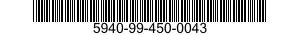 5940-99-450-0043  5940994500043 994500043