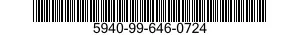 5940-99-646-0724 TERMINAL,STUD 5940996460724 996460724