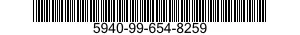 5940-99-654-8259 TERMINAL,STUD 5940996548259 996548259