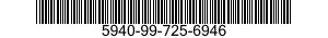 5940-99-725-6946 TERMINAL,FEEDTHRU 5940997256946 997256946
