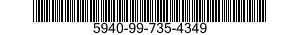 5940-99-735-4349 TERMINAL,QUICK DISCONNECT 5940997354349 997354349