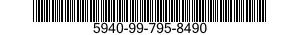 5940-99-795-8490 CONNECTOR BODY,PLUG,ELECTRICAL 5940997958490 997958490