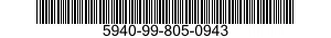 5940-99-805-0943 TERMINAL,STUD 5940998050943 998050943