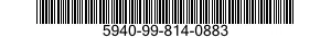 5940-99-814-0883 TERMINAL,QUICK DISCONNECT 5940998140883 998140883