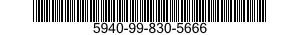 5940-99-830-5666 TERMINAL,FEEDTHRU 5940998305666 998305666