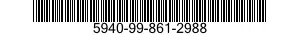 5940-99-861-2988  5940998612988 998612988
