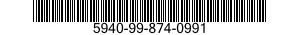 5940-99-874-0991 TERMINAL,QUICK DISCONNECT 5940998740991 998740991