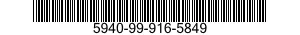 5940-99-916-5849 TERMINAL,TAPER PIN,ELECTRICAL 5940999165849 999165849