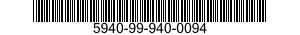 5940-99-940-0094 TERMINAL,LUG 5940999400094 999400094