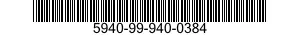 5940-99-940-0384 TERMINAL,LUG 5940999400384 999400384