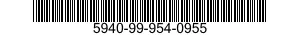 5940-99-954-0955 FERRULE,ELECTRICAL CONDUCTOR 5940999540955 999540955