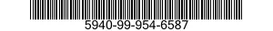 5940-99-954-6587 TERMINAL,FEEDTHRU 5940999546587 999546587