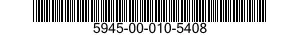 5945-00-010-5408 RELAY,ELECTROMAGNETIC 5945000105408 000105408