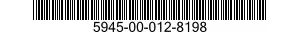 5945-00-012-8198 RELAY,ELECTROMAGNETIC 5945000128198 000128198