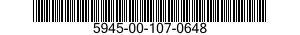 5945-00-107-0648 RELAY,ELECTROMAGNETIC 5945001070648 001070648