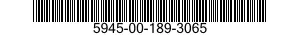 5945-00-189-3065 RELAY,ELECTROMAGNETIC 5945001893065 001893065