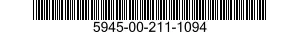 5945-00-211-1094 RELAY,REED 5945002111094 002111094